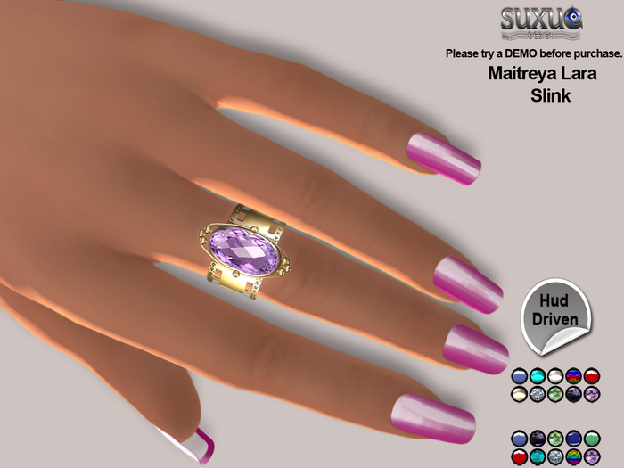 Second Life Marketplace Ring Diamond